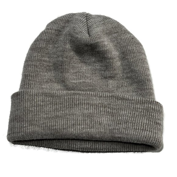 Carhartt Knit Cuffed Beanie Hat Light Gray A18 Watch Classic Canada Made - Picture 3 of 4